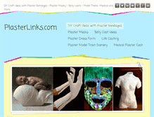 Tablet Screenshot of plasterlinks.com